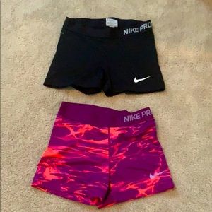 Nike pro shorts